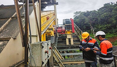 EXCT e agentes indonésios realizam visita de acompanhamento-ao projeto da ped...