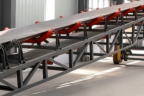 Mobile Belt Conveyor Frame Contruction Mobile Belt Conveyor Frame Contruction